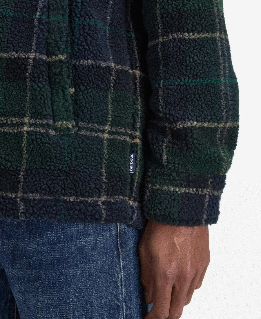 camisa de lã xadrez bryson