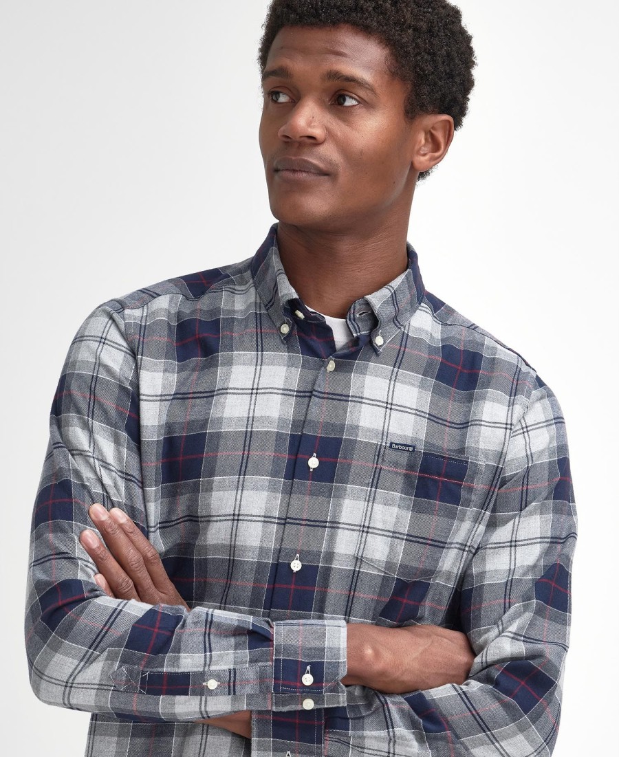 camisa fortrose de manga comprida sob medida