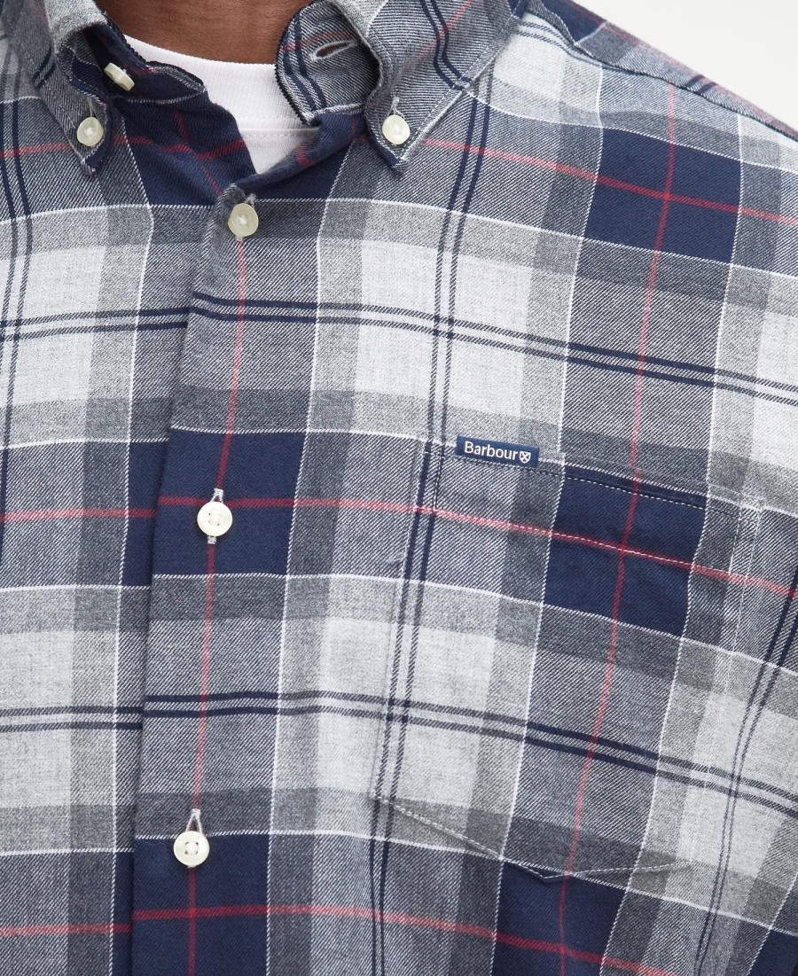 camisa fortrose de manga comprida sob medida