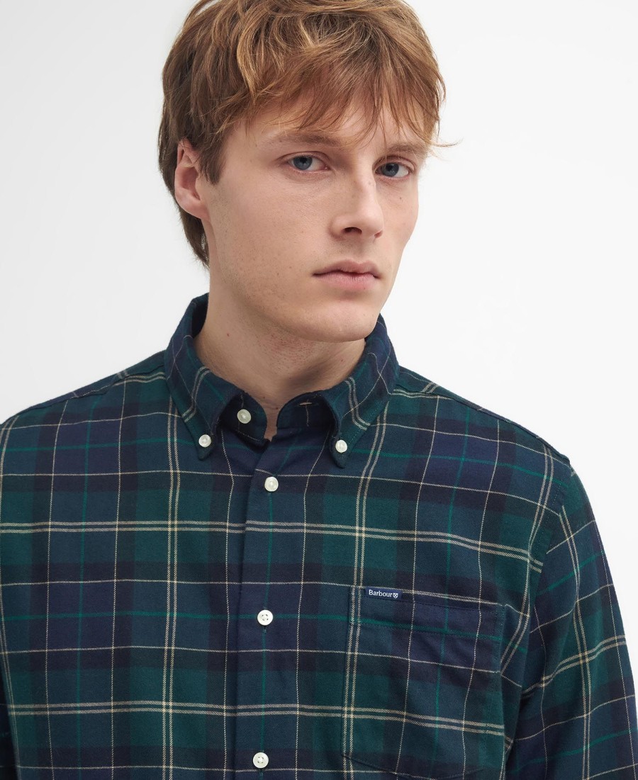 camisa fortrose de manga comprida sob medida