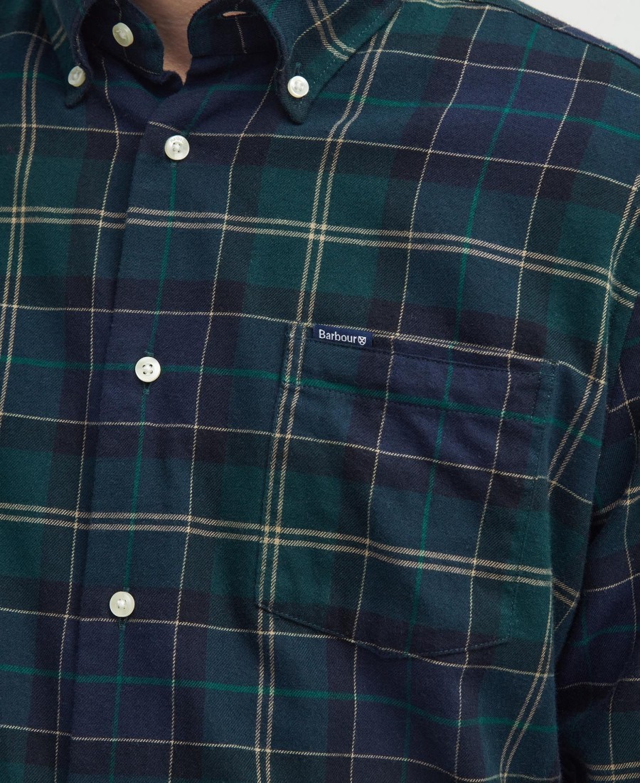 camisa fortrose de manga comprida sob medida