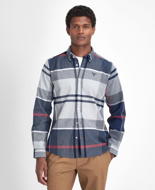 camisa iceloch de manga comprida sob medida