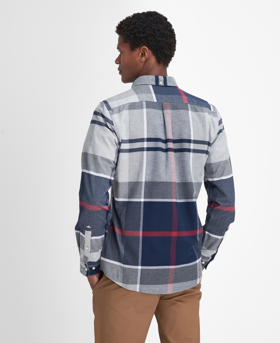 camisa iceloch de manga comprida sob medida