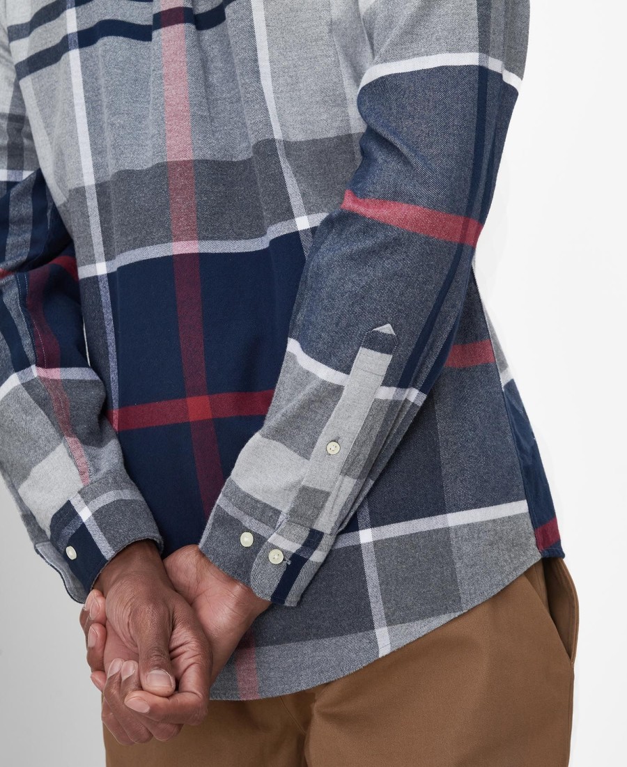 camisa iceloch de manga comprida sob medida