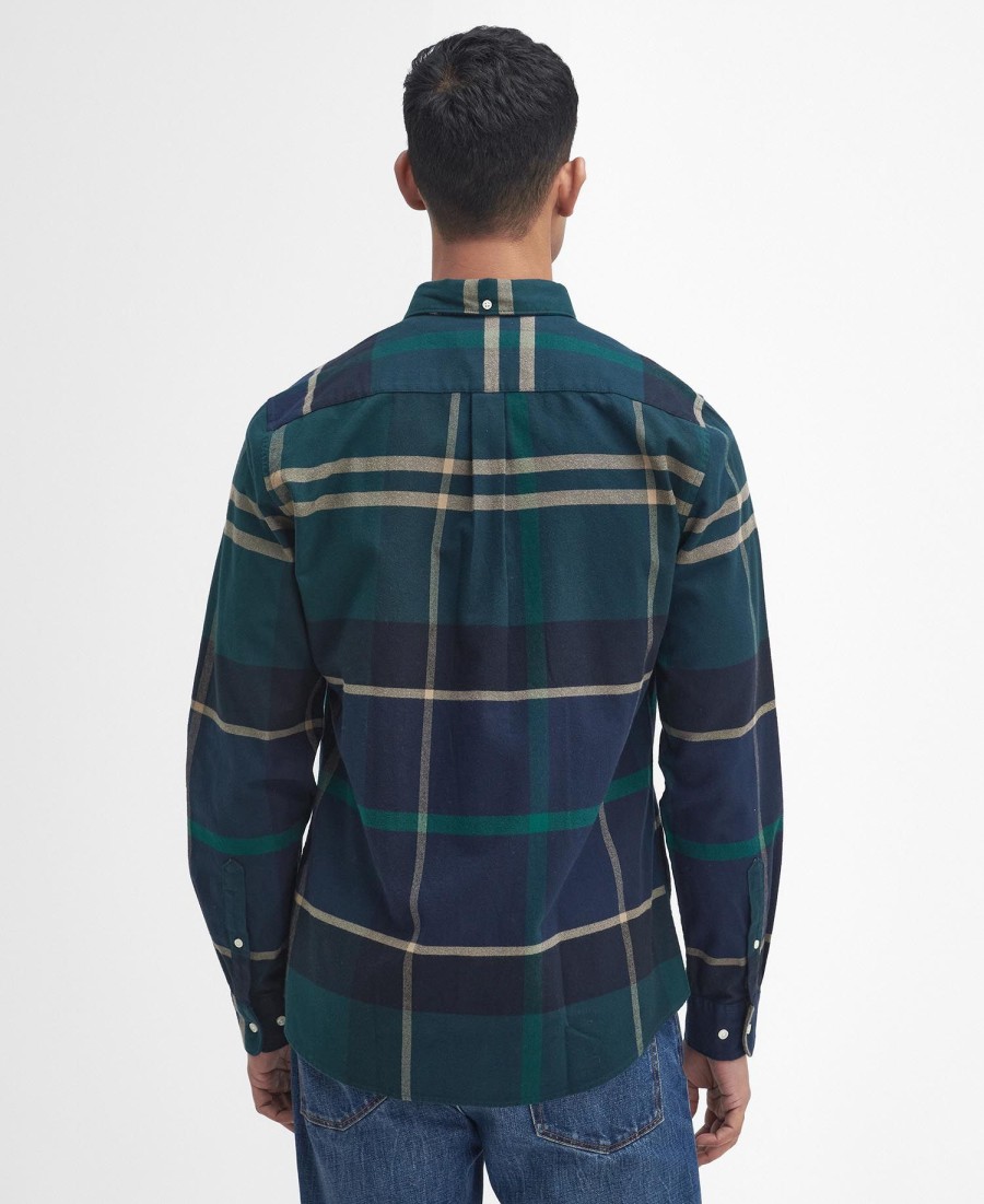 camisa iceloch de manga comprida sob medida