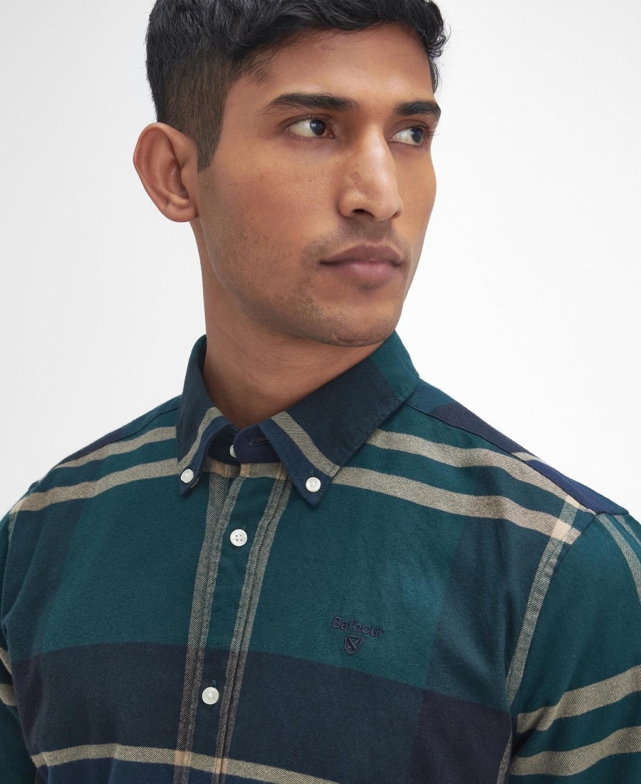 camisa iceloch de manga comprida sob medida
