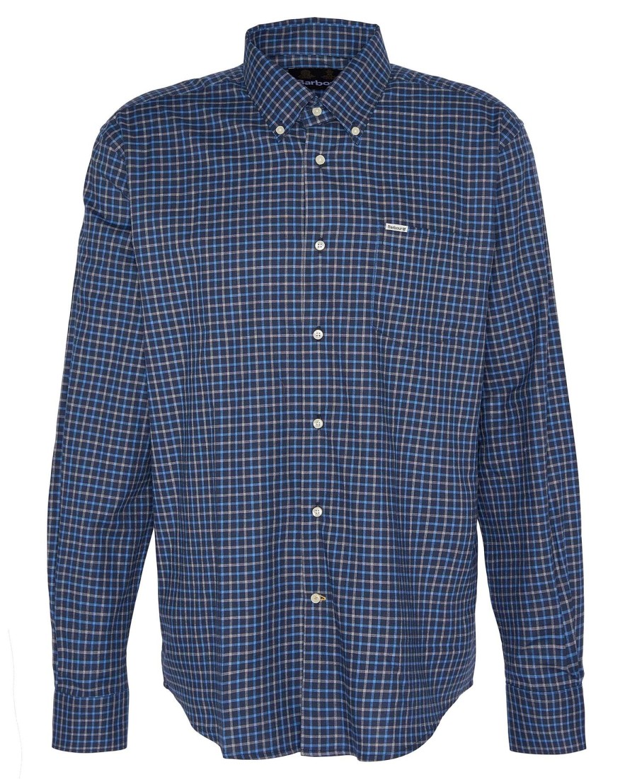 camisa preston regular de manga comprida