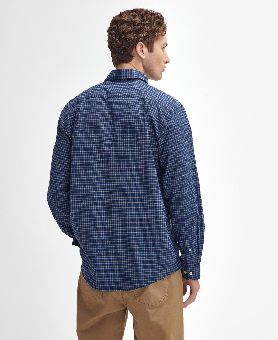 camisa preston regular de manga comprida