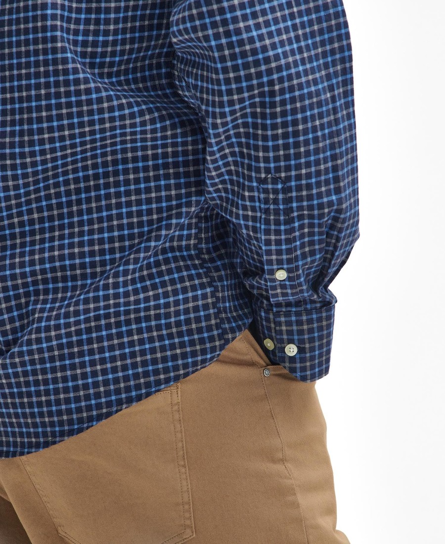 camisa preston regular de manga comprida