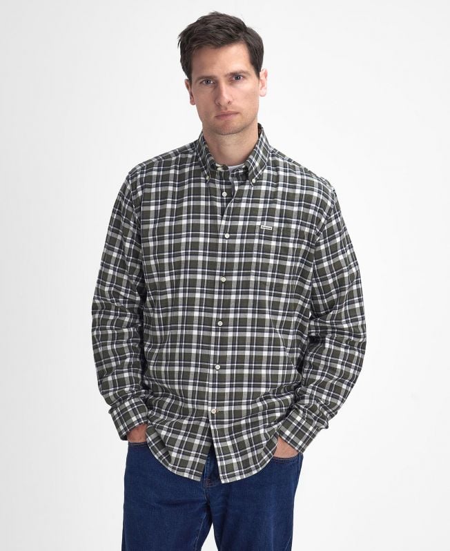 camisa de manga comprida turville regular