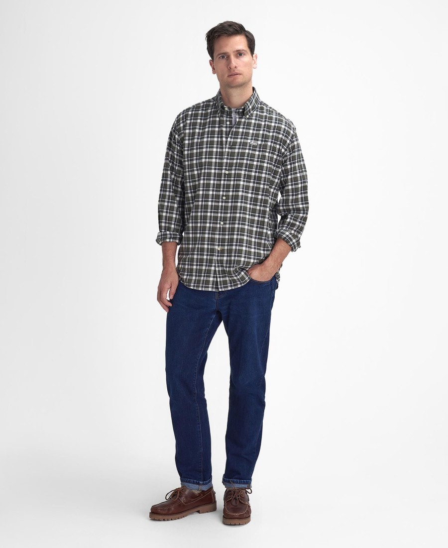 camisa de manga comprida turville regular