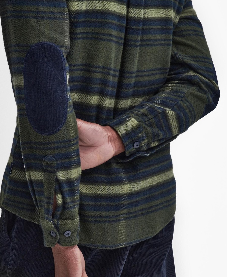 camisa de manga comprida estilo montanhês