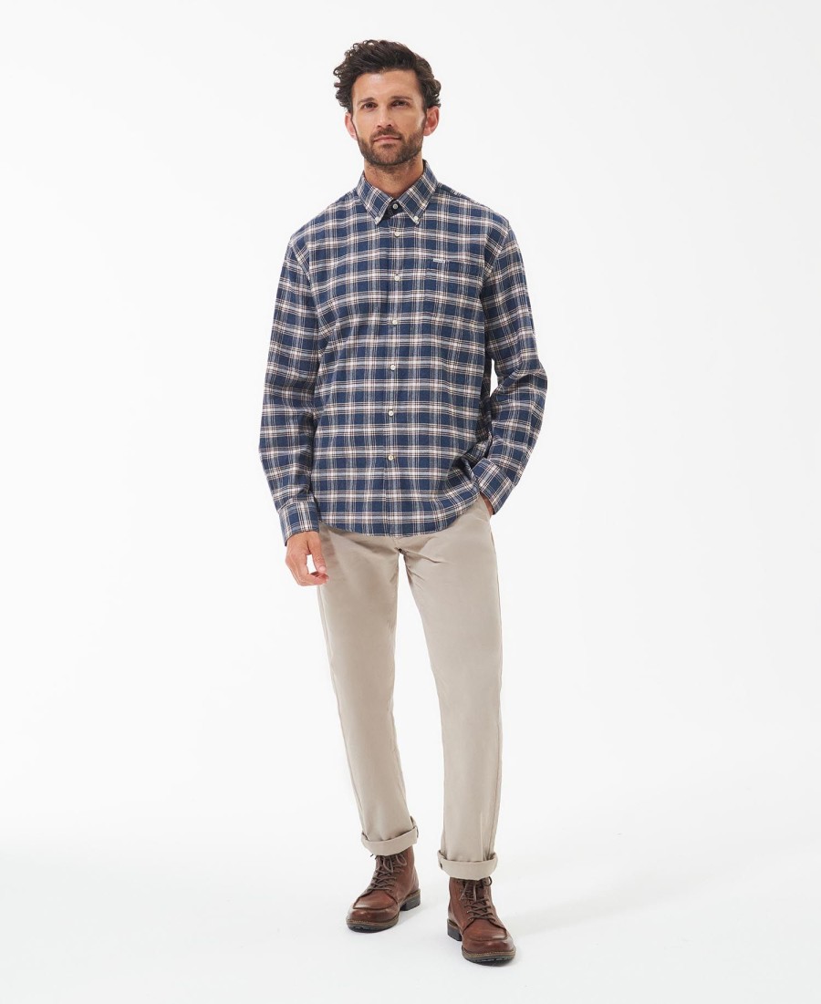 camisa bowburn de corte regular