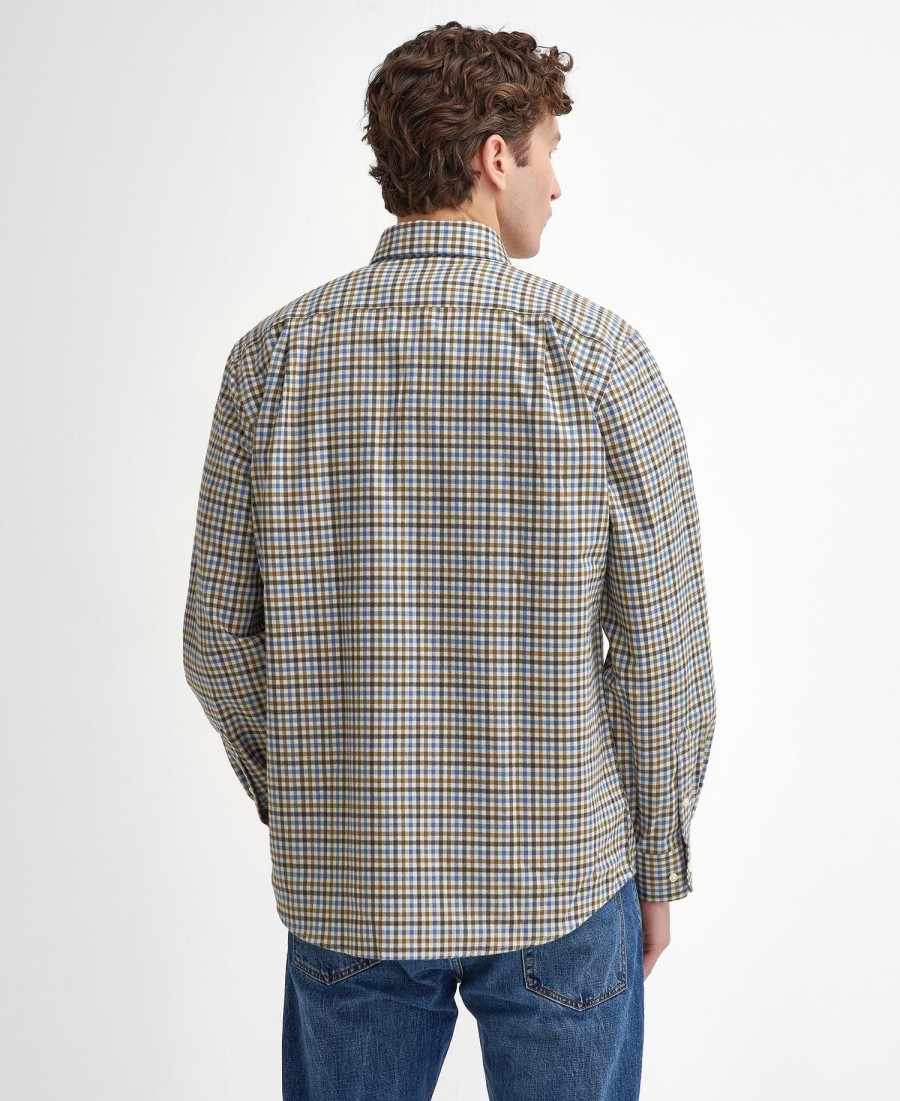 camisa foss regular de manga comprida