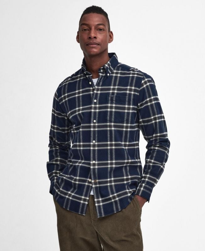 camisa bromley de manga comprida sob medida