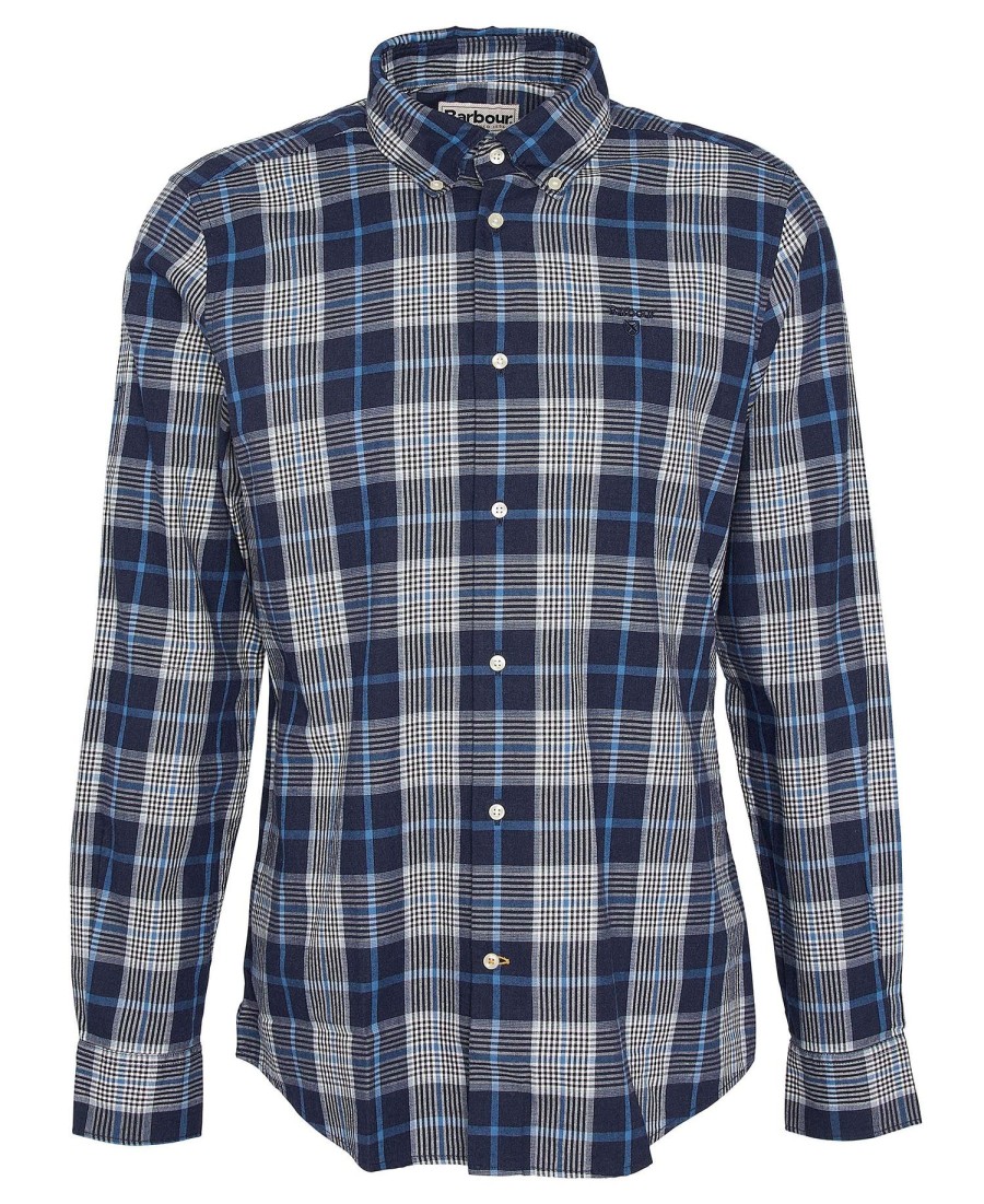 camisa pritchard de manga comprida sob medida