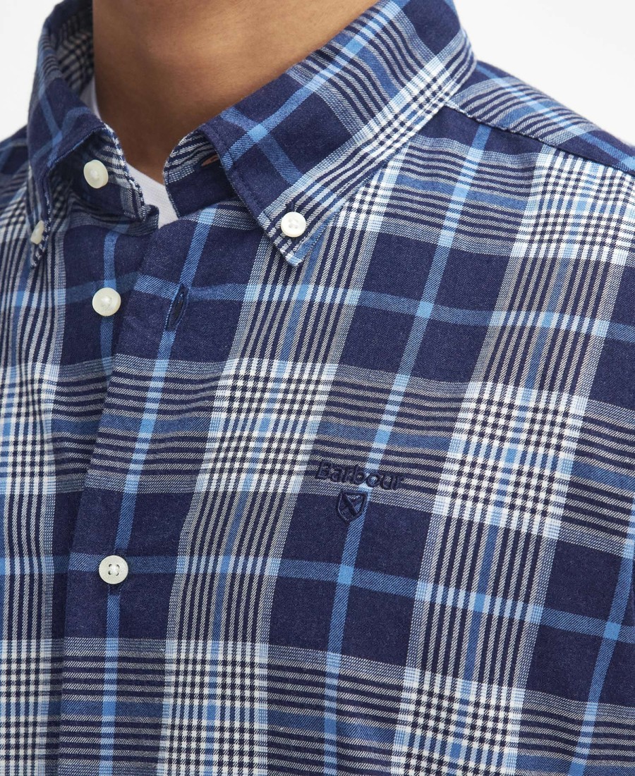 camisa pritchard de manga comprida sob medida
