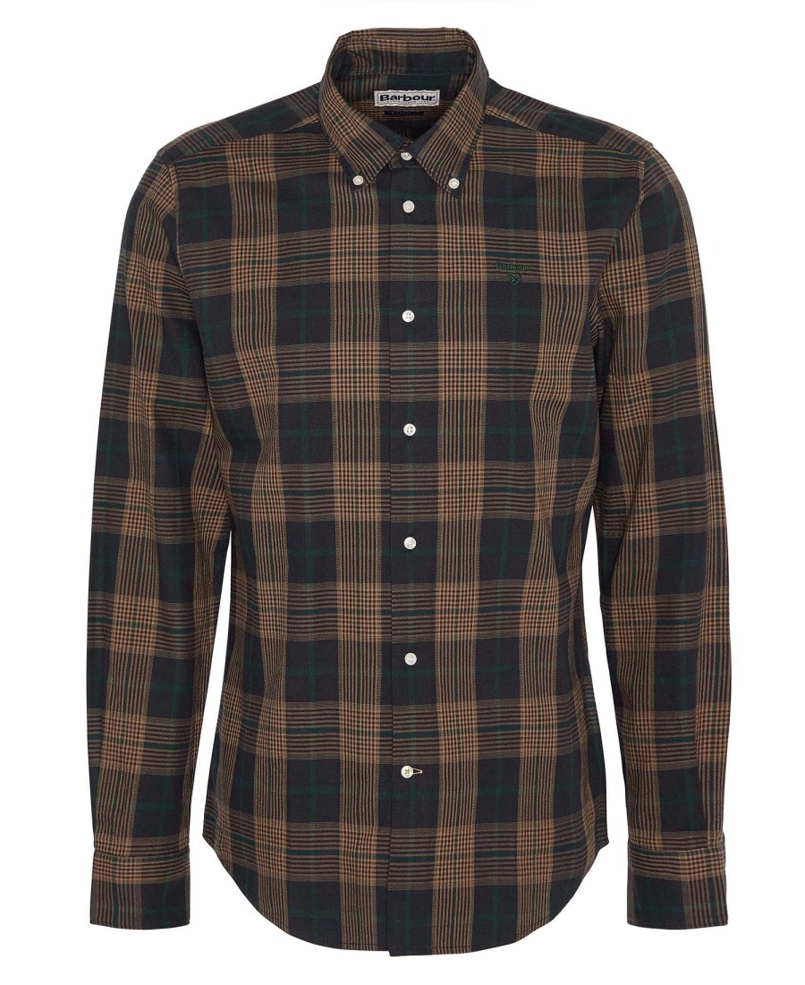 camisa pritchard de manga comprida sob medida