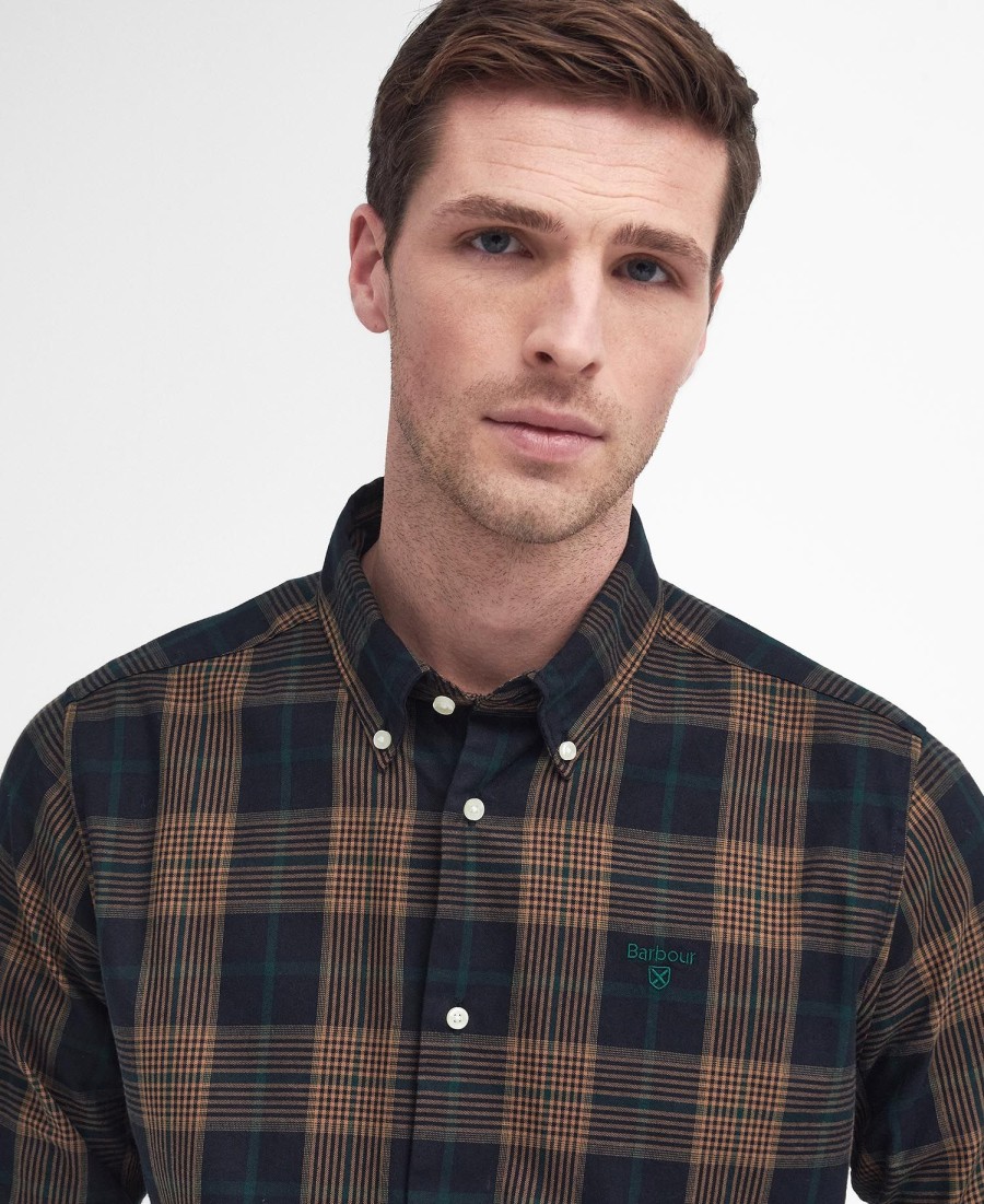 camisa pritchard de manga comprida sob medida