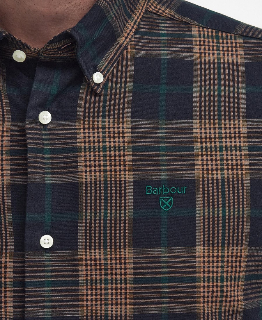 camisa pritchard de manga comprida sob medida