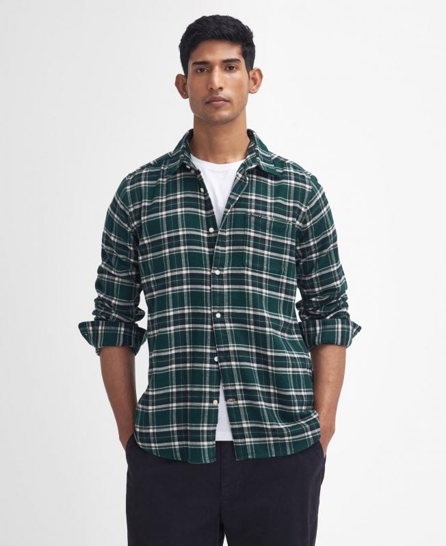 camisa drumhill de manga comprida sob medida