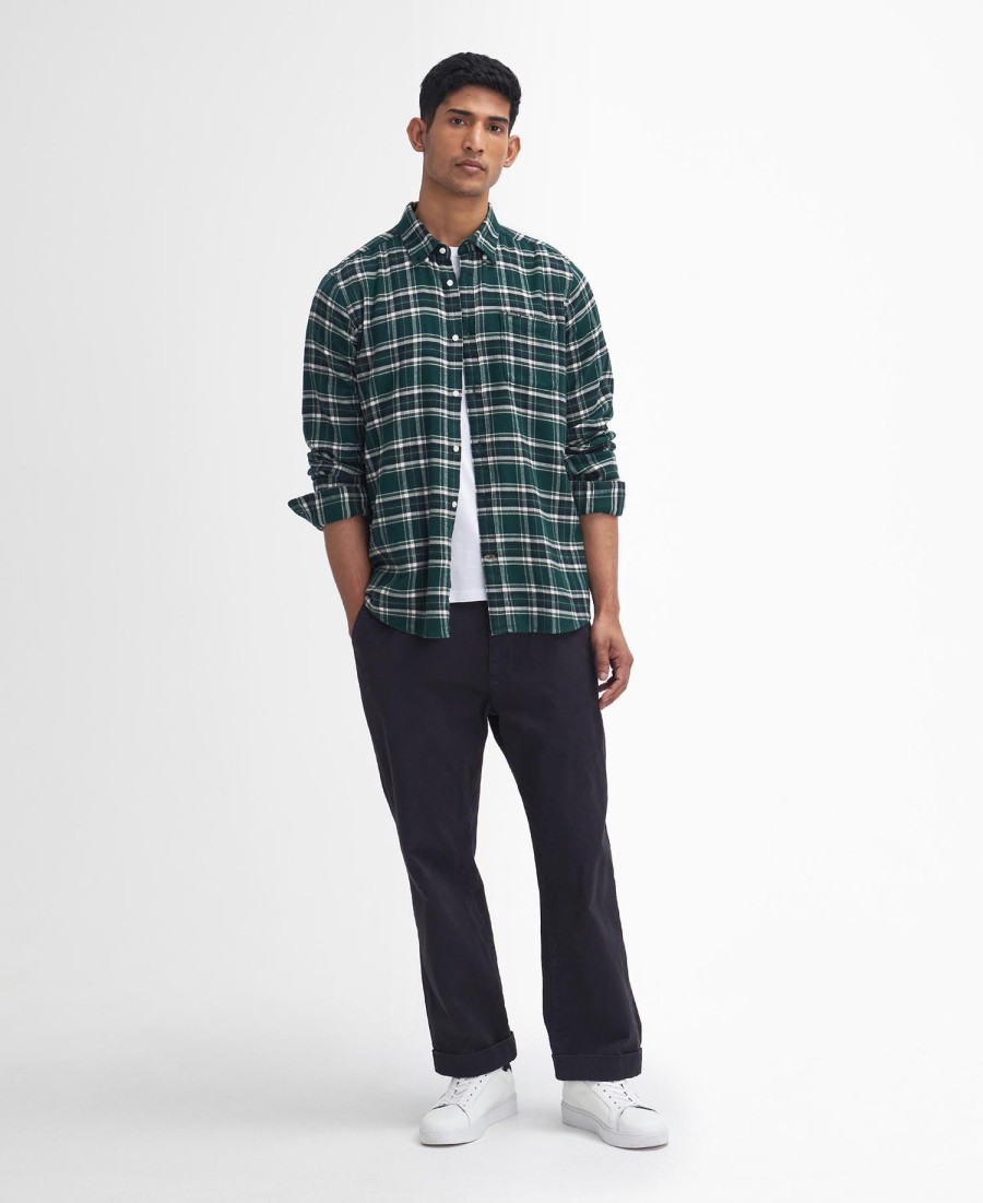 camisa drumhill de manga comprida sob medida