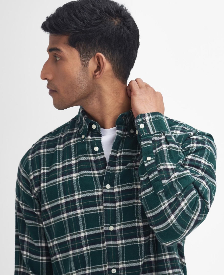 camisa drumhill de manga comprida sob medida