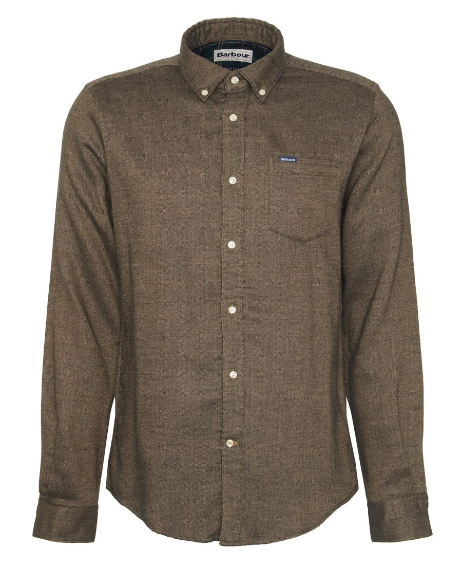 camisa buckley de manga comprida sob medida