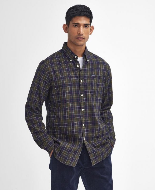 camisa lanark de manga comprida sob medida