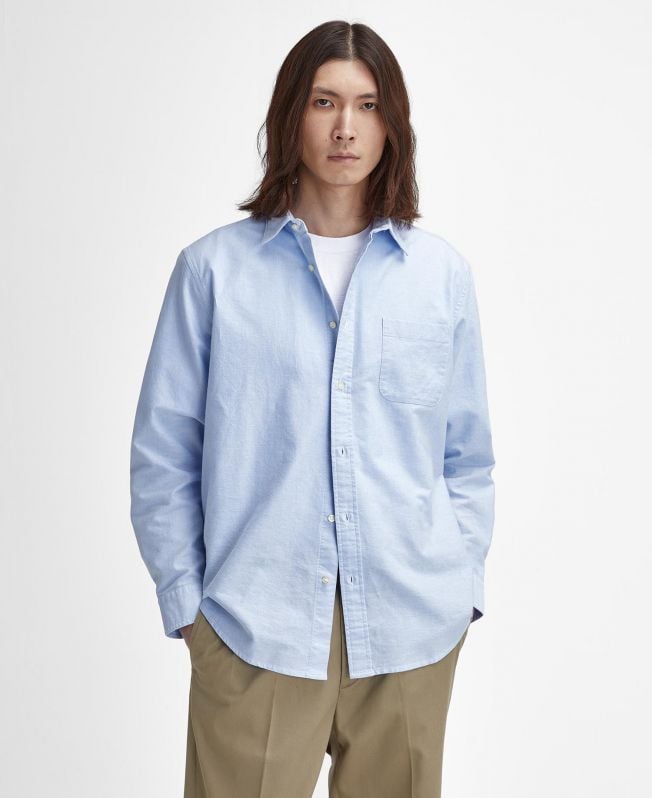 camisa oxford de manga comprida oversized dunand