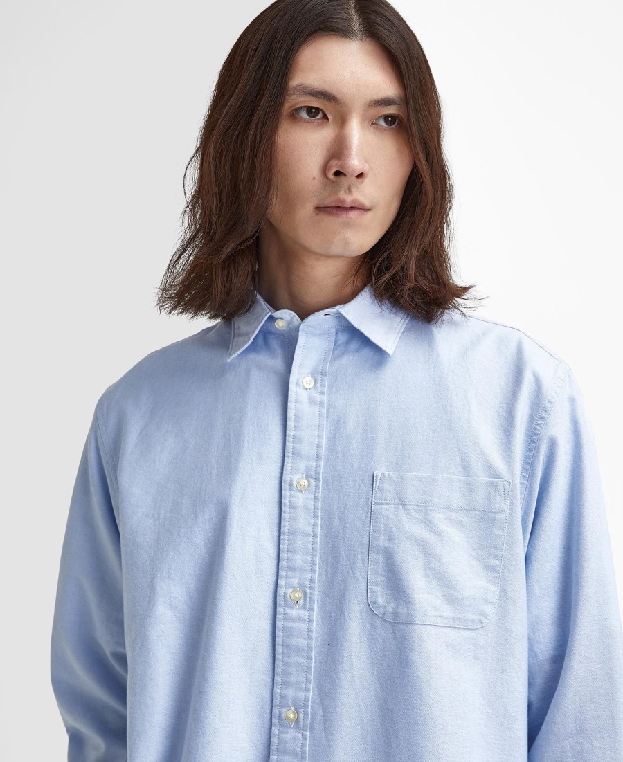 camisa oxford de manga comprida oversized dunand