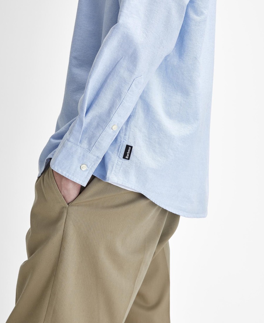 camisa oxford de manga comprida oversized dunand