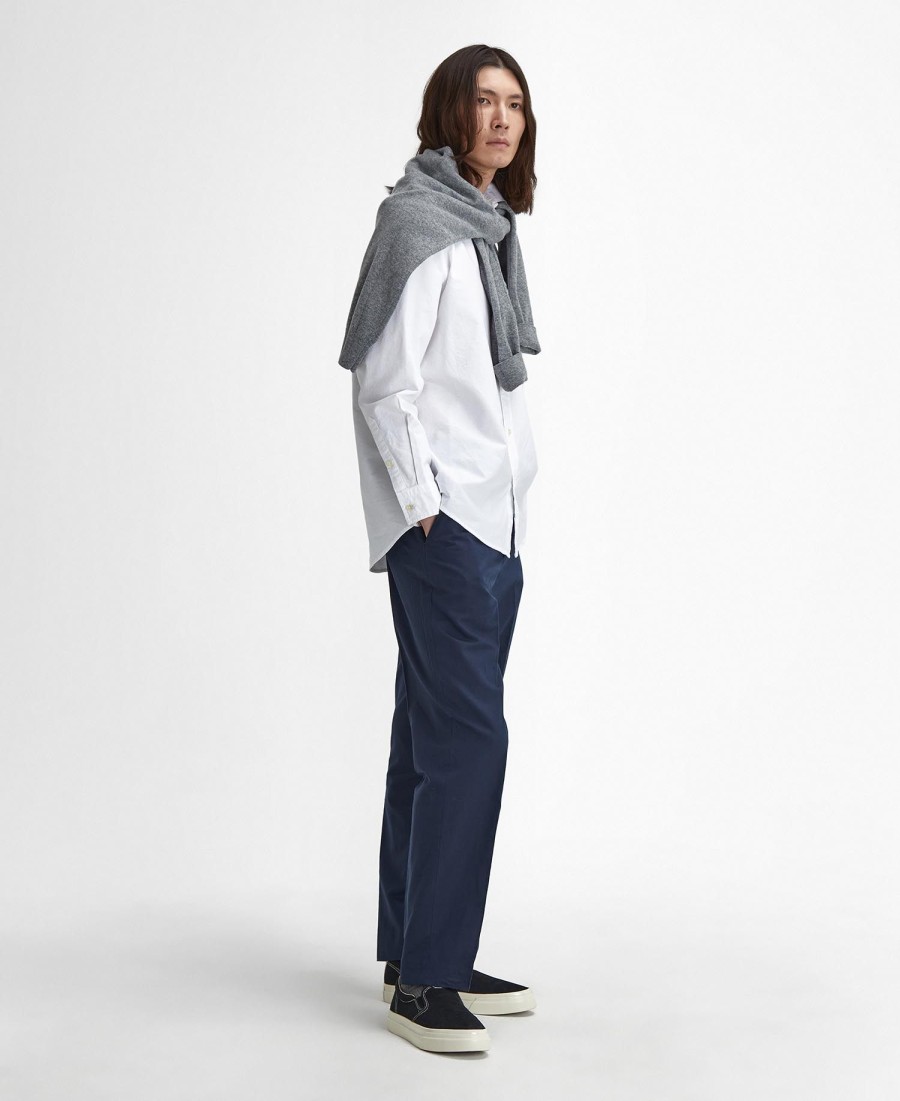 camisa oxford de manga comprida oversized dunand