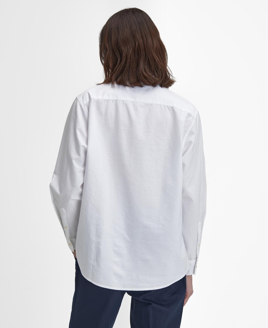 camisa oxford de manga comprida oversized dunand