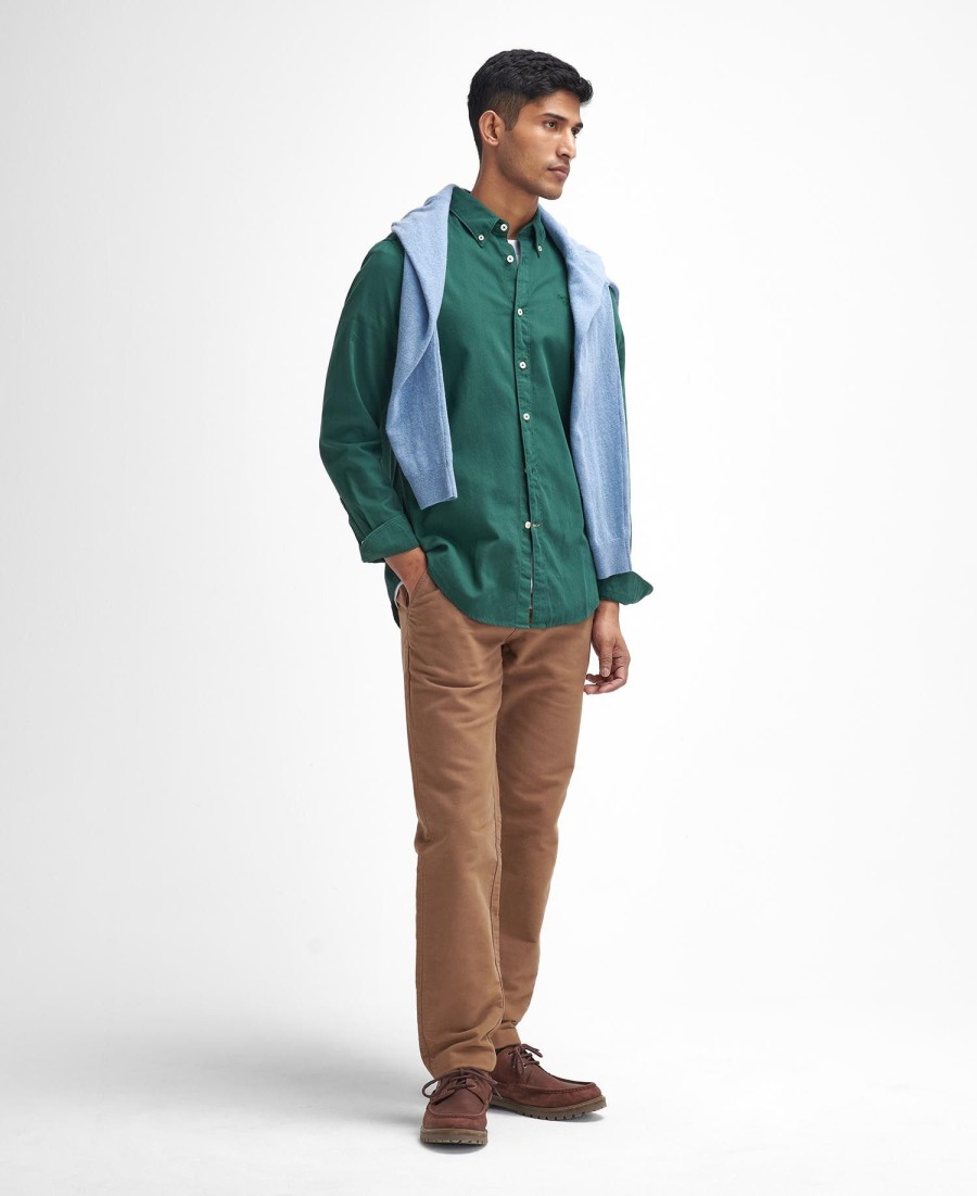 camisa de manga comprida romley sob medida