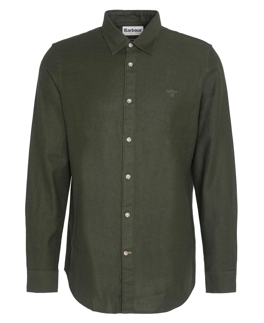 camisa de manga comprida twillbridge sob medida