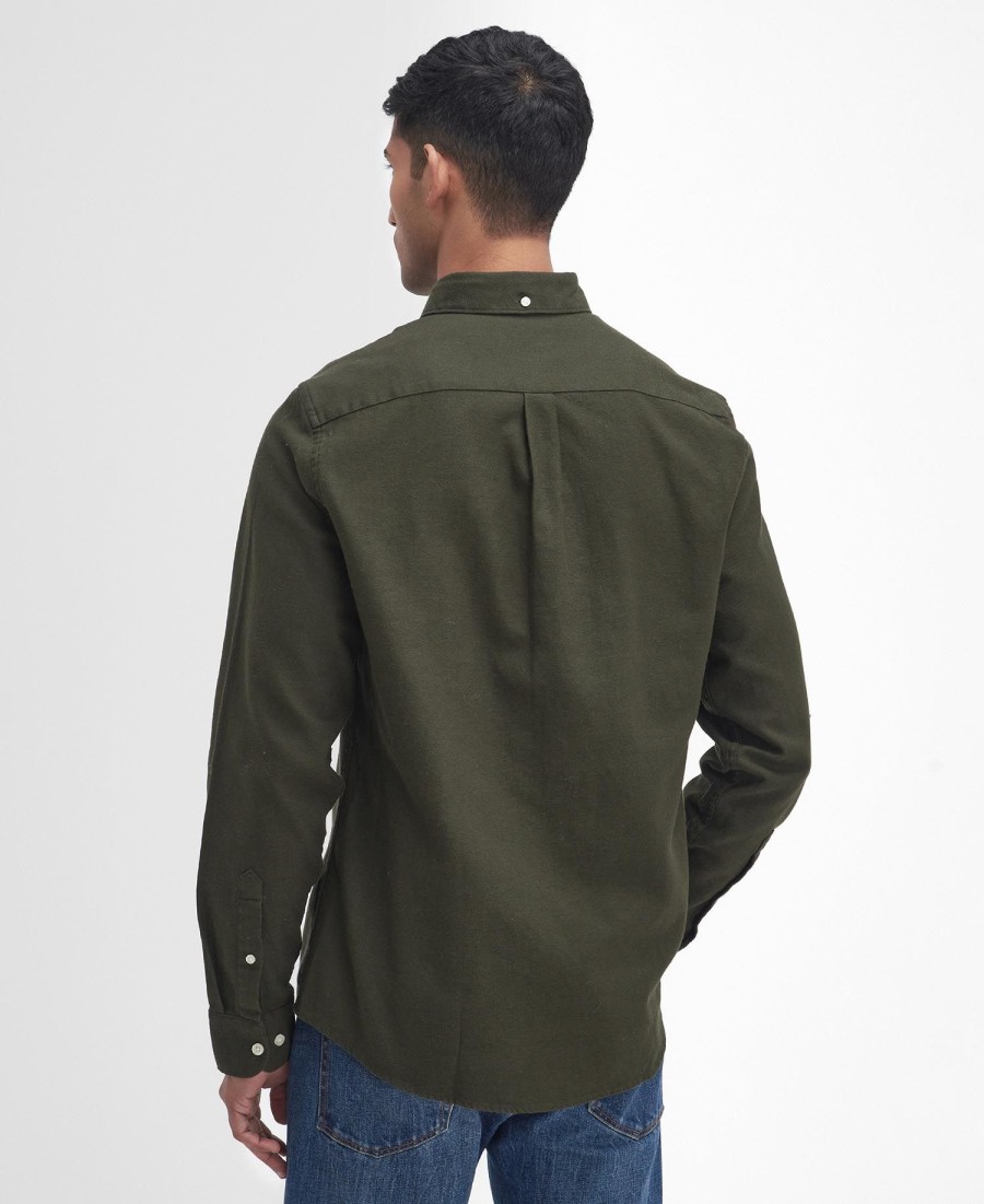camisa de manga comprida twillbridge sob medida