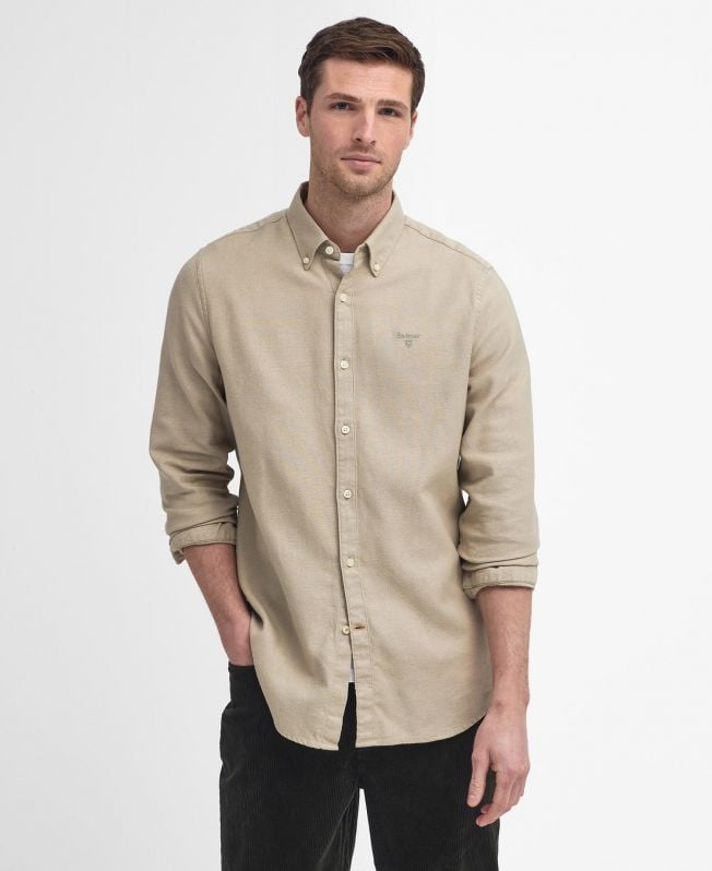 camisa de manga comprida twillbridge sob medida
