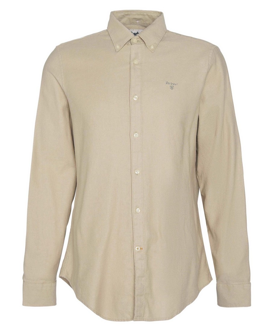 camisa de manga comprida twillbridge sob medida