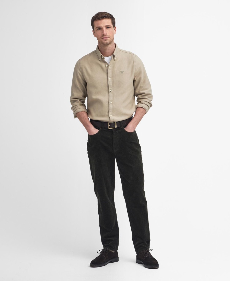camisa de manga comprida twillbridge sob medida