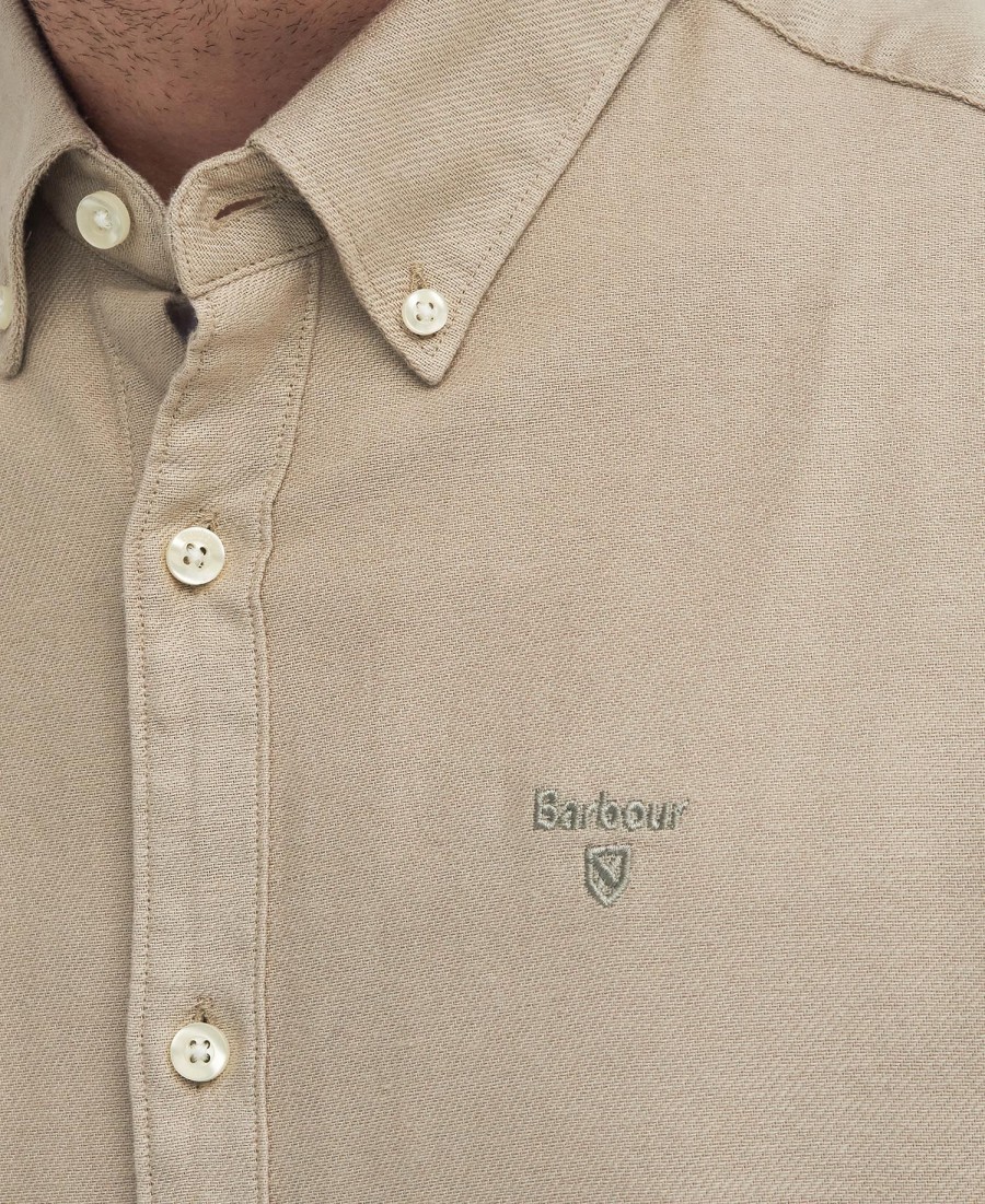 camisa de manga comprida twillbridge sob medida