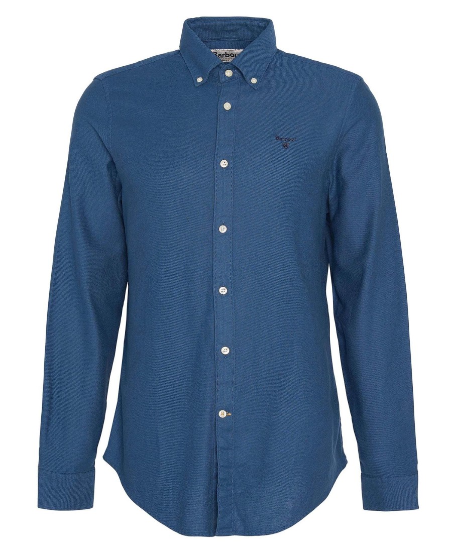 camisa de manga comprida twillbridge sob medida