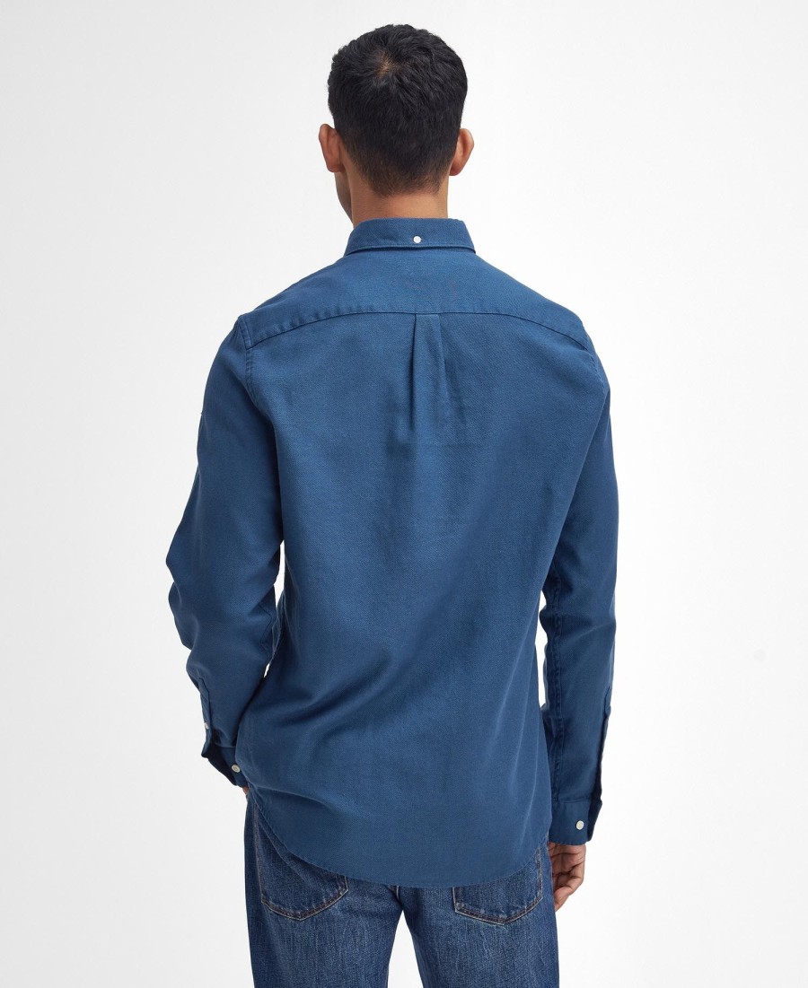 camisa de manga comprida twillbridge sob medida