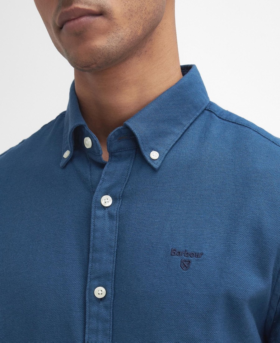 camisa de manga comprida twillbridge sob medida
