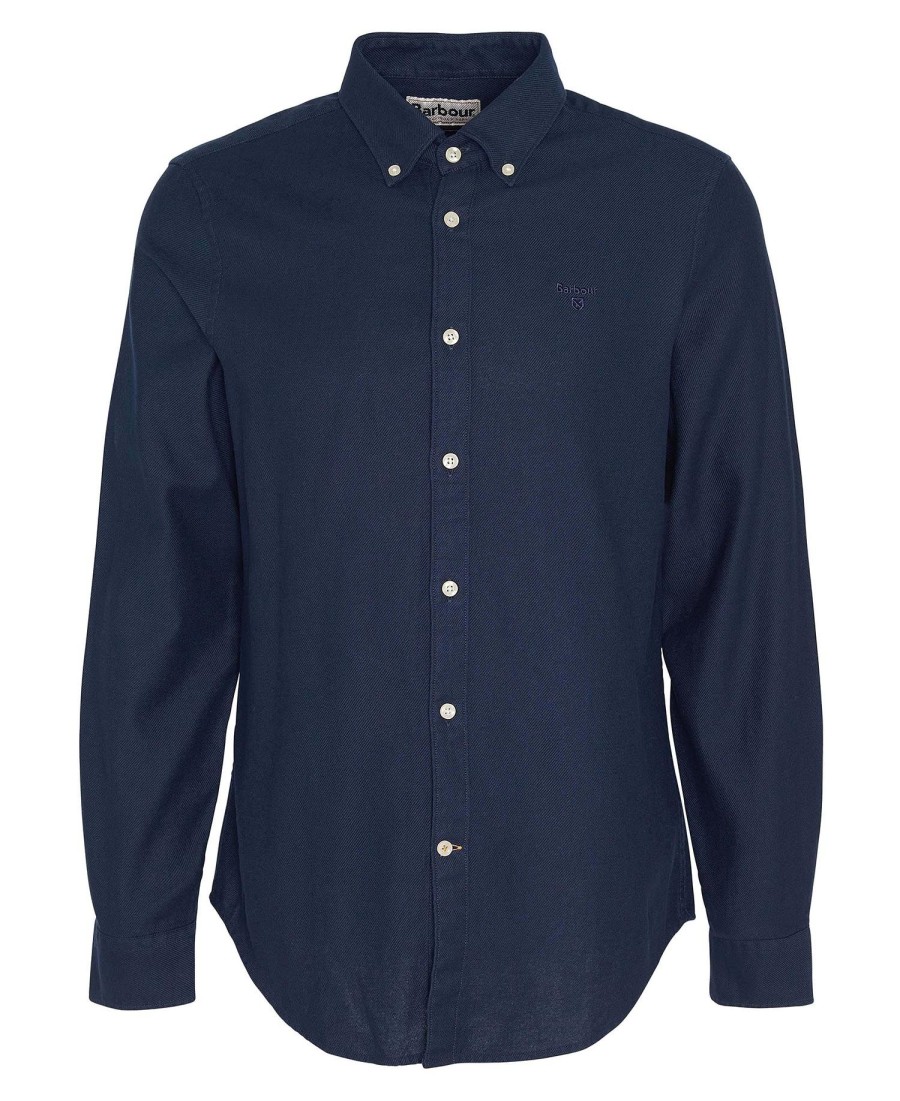 camisa de manga comprida twillbridge sob medida
