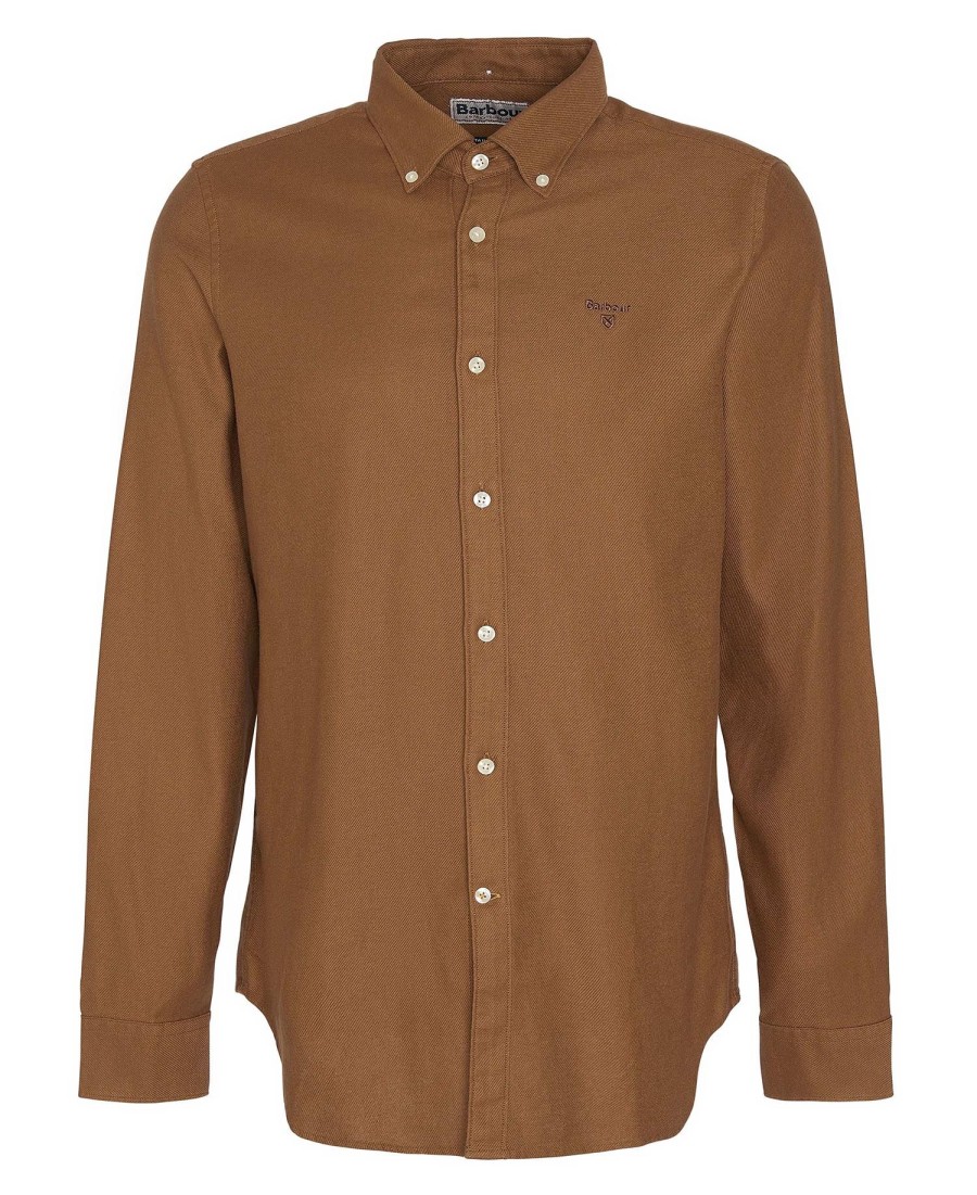 camisa de manga comprida twillbridge sob medida