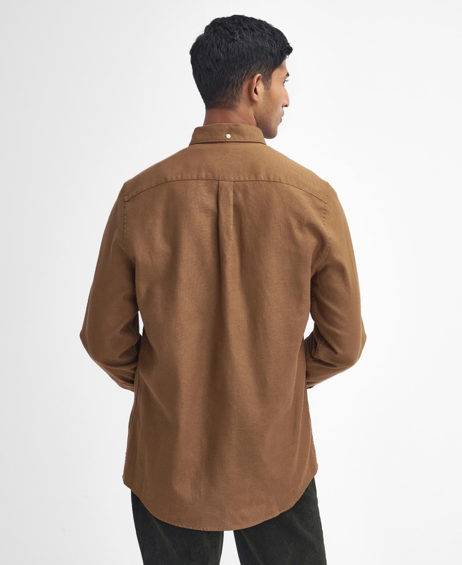 camisa de manga comprida twillbridge sob medida