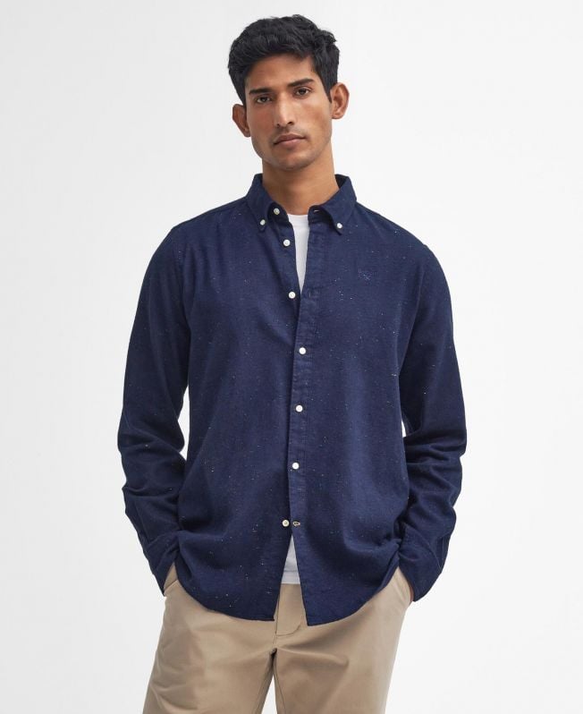 camisa de manga comprida sob medida tainsbury