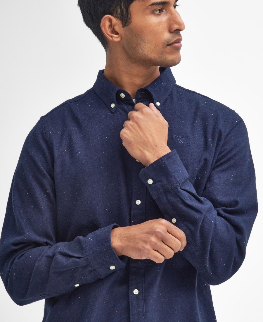 camisa de manga comprida sob medida tainsbury