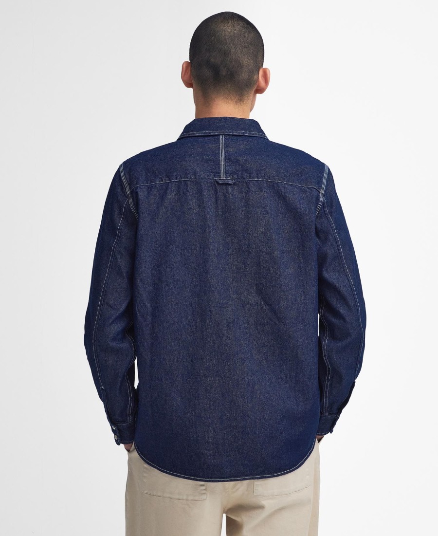 camisa de manga comprida terence denim